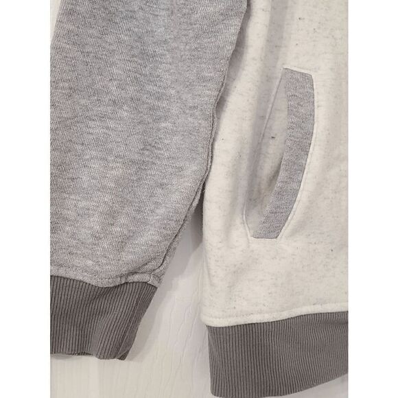 🙂 Gymboree Boy's Like A Boss Varsity Long Sleeve Smile Snap Sweat Jacket Size M - Picture 6 of 13